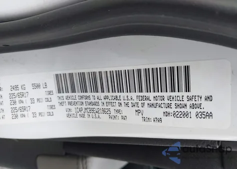 2014 Jeep Cherokee Latitude из США, поврежденный, VIN 1C4PJMCB9EW219625